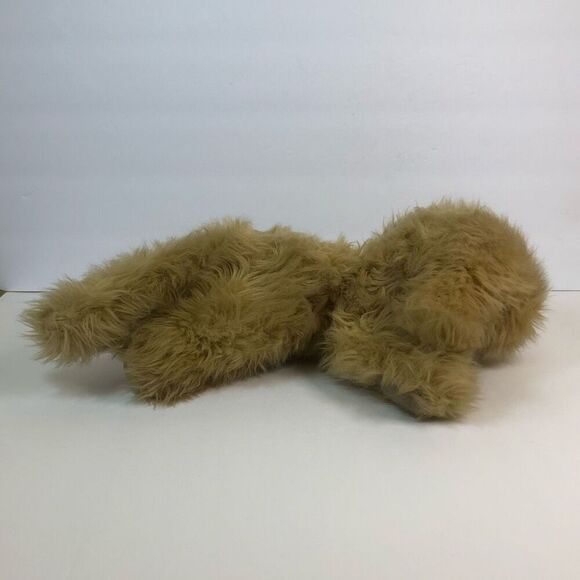 vintage 1995 happiness always the dog fluffy fur fuzzy plush 14” blonde puppy - Picture 2 of 9
